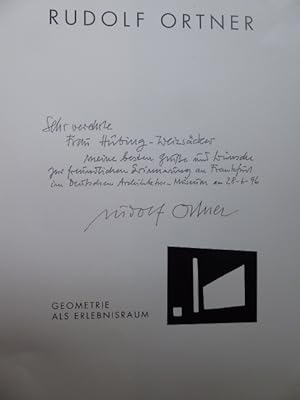 Geometrie als Erlebnisraum. Text: Gisela Prokop. Ausstellung im Kulturzentrum der Stadtgemeinde