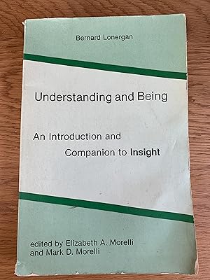 Immagine del venditore per Understanding and Being: An Introduction and Companion to Insight The Halifax Lectures venduto da Ocean Tango Books