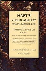 HART`S ANNUAL ARMY LIST 1915