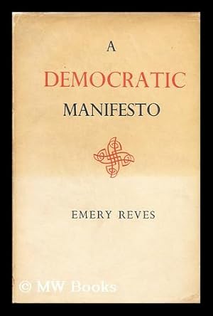 Seller image for A Democratic Manifesto for sale by MW Books