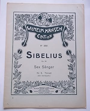 Seller image for Sex Sanger Op. 88 Nr. 5: Tornet (Der Dornbusch) (Wilhelm Hansen Edition No. 2257) (Sheet Music) for sale by Bloomsbury Books