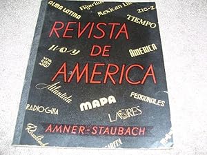 Revista de America an anthology from Spanish - American magazines