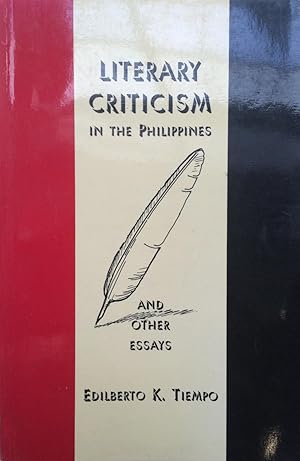 Seller image for Literary Criticism in the Philippines and Other Essays for sale by Joseph Burridge Books