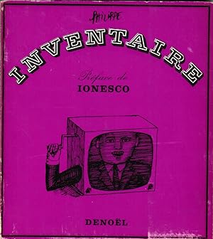 Inventaire, 104 objets apprivoisés. Préface de Ionesco.