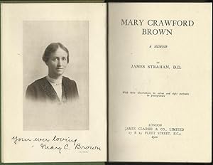 Seller image for Mary Crawford Brown A Memoir. for sale by Saintfield Antiques & Fine Books