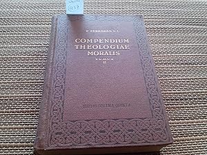 Imagen del vendedor de Compendium theologiae moralis ad normam codicis canonici dispositionibus iuris hispani, ac lisitani decretis concilii plenarii americae latinae necnon i conc. prov. manilani earundemque regionum legibus peculiaribus etiam civilibus accommodatum (Editio De a la venta por Librera "Franz Kafka" Mxico.