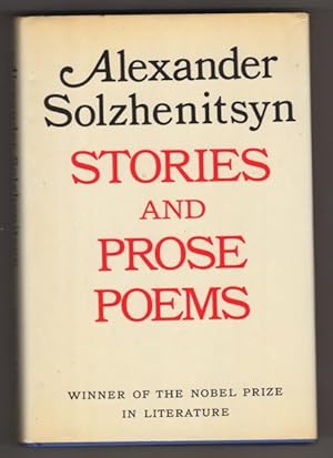 Stories and Prose Poems