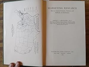 Imagen del vendedor de Marketing Research. How to Analyze Products, Markets and Methods of Distribution. a la venta por Librera "Franz Kafka" Mxico.