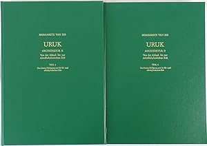 Immagine del venditore per Uruk Architektur II. Von der Akkad- bis zur mittelbabylonischen Zeit. Teil 1: Das Eanna-Heiligtum zur Ur III- und altbabylonischen Zeit. 2 Bnde. Mainz 2001. 4to. 388 Seiten mit 53 Textabbildungen und 55 Tabellen sowie 67 Tafeln mit 230 Abbildungen. Orig.-Leinenband. venduto da Antiquariat Schmidt & Gnther