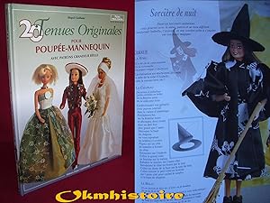 Bild des Verkufers fr 20 Tenues Originales pour poupe-mannequin avec patrons grandeur relle zum Verkauf von Okmhistoire