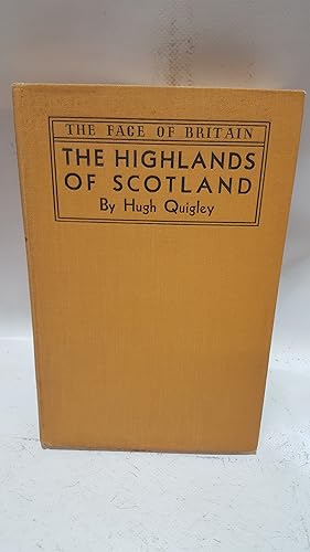 Bild des Verkufers fr THE HIGHLANDS OF SCOTLAND. zum Verkauf von Cambridge Rare Books