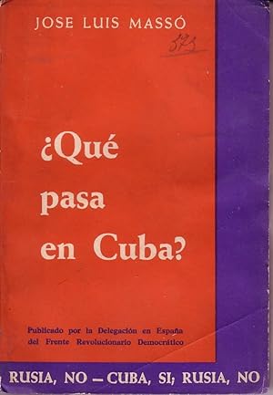 ¿Que pasa en Cuba?