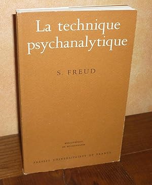 La technique psychanalytique, bibliothèque de psychanalyse, Paris, PUF, 1981.