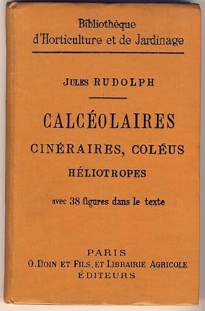 Calcéolaires, Cinéraires, Coléus, Héliotropes