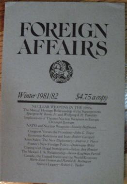 Foreign Affairs Winter 1981/82