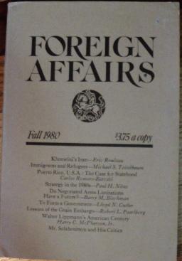 Foreign Affairs Fall 1980