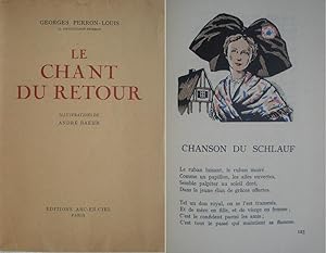 Seller image for Le chant du retour. for sale by Librairie les mains dans les poches