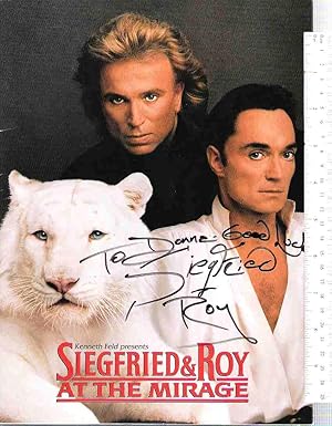 Seller image for Kenneth Feld Presents Siegfried & Roy at the Mirage for sale by Hyde Brothers, Booksellers