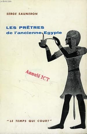 Imagen del vendedor de LES PRETRES DE L'ANCIENNE EGYPTE a la venta por Le-Livre