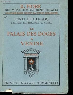 Bild des Verkufers fr LE PALAIS DES DOGES A VENISE zum Verkauf von Le-Livre