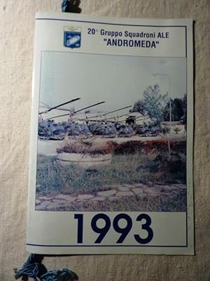 "Calendario 20° GRUPPO SQUADRONE ALE ANDROMEDA 1993"