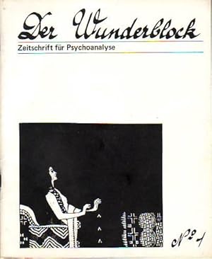 Image du vendeur pour Der Wunderblock. Zeitschrift fr Psychoanalyse. Nr. 1 mis en vente par privat
