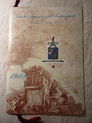 " Calendario SCUOLA SPECIALIZZATI TRASMISSIONI San Giorgio a Cremano ( NA ) 1988"
