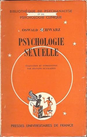 Imagen del vendedor de Psychologie sexuelle, a la venta por L'Odeur du Book