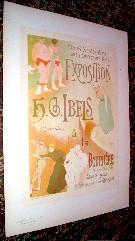 Seller image for Maitres de l'Affiche Exposition H. G. Ibels  la Bodinire. Maitres de l'Affiche, 1894, Planche 138. for sale by JOIE DE LIRE