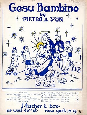 Seller image for Gesu Bambino" (Sheet Music) for sale by Dorley House Books, Inc.