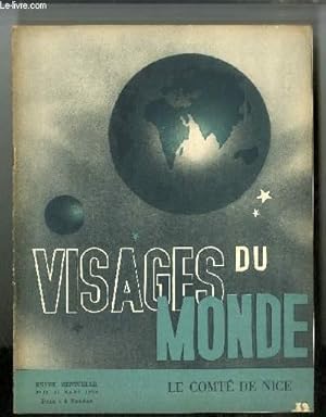 Seller image for Visages du monde n 13 - Le comt de Nice - L'art religieux ancien dans le Comt de Nice par G. Bora, La mer de Nice, de Thodore de Banville par Flix Blanchi, Le village d'Eze par Dr Jean Boyer, Des palmiers a la neige par Roger Cochoy for sale by Le-Livre