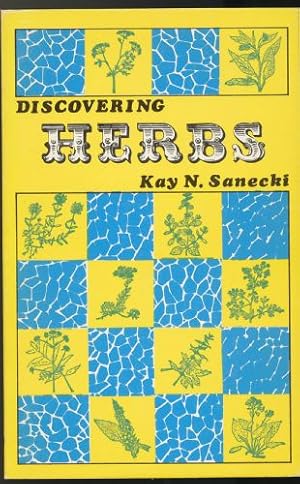 Imagen del vendedor de Discovering Herbs a la venta por Sapience Bookstore