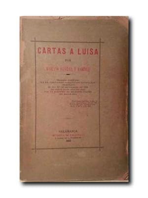 Immagine del venditore per CARTAS A LUISA . venduto da LIBRERIA CLIO