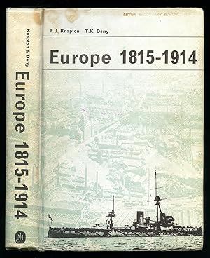 Bild des Verkufers fr Europe 1815-1914 zum Verkauf von Little Stour Books PBFA Member