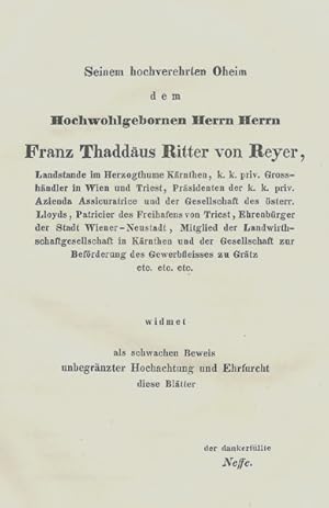 Immagine del venditore per Kurze Darstellung der Grundlinien der reinen Pflanzenkunde. Als Inaugural-Dissertation verfasst. venduto da Georg Fritsch Antiquariat