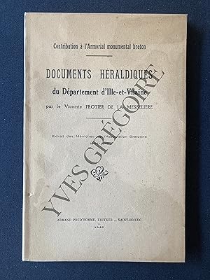 DOCUMENTS HERALDIQUES DU DEPARTEMENT D'ILLE-ET-VILAINE