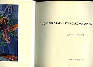 Image du vendeur pour Contemporary Art in Czechoslovakia (Soucasn umen v Ceskoslovensku) mis en vente par Little Stour Books PBFA Member