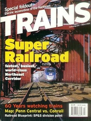 Trains Magazine (2 Issues - March and April 2003)