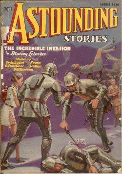 Immagine del venditore per ASTOUNDING Stories: August, Aug. 1936 ("The Cometeers") venduto da Books from the Crypt