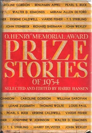 O. Henry Memorial Award Prize Stories of 1934.