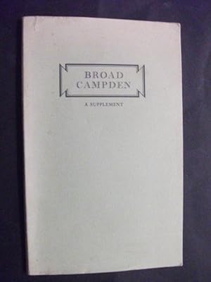 Broad Campden - The Past and Present of a North Cotswold Village (A Supplement)