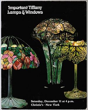 Important Tiffany Lamps & Windows.