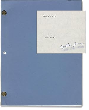 Bild des Verkufers fr Nobody's Fool (Original screenplay for the 1986 film) zum Verkauf von Royal Books, Inc., ABAA