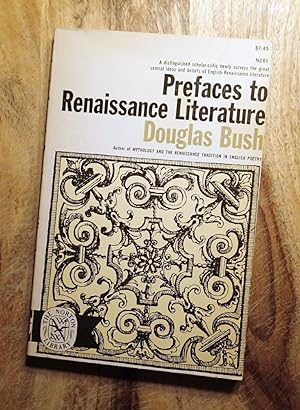 Seller image for PREFACES TO RENAISSANCE LITERATURE for sale by 100POCKETS