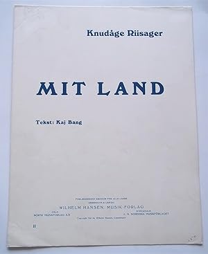 Image du vendeur pour Mit Land (Sheet Music) mis en vente par Bloomsbury Books