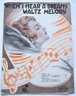 Bild des Verkufers fr When I Hear A Dreamy Waltz Melody (Sheet Music) zum Verkauf von Bloomsbury Books