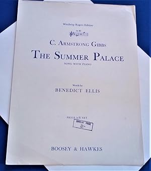 The Summer Palace: Song With Piano (Sheet Music)