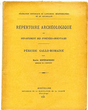 Répertoire Archéologique du département des PYRENEES-ORIENTALES. Période GALLO-ROMAINE.