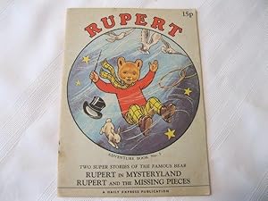 Imagen del vendedor de Rupert in Mysteryland & Rupert and the Missing Pieces Adventure Book No. 1 Two Super Stories of the Famous Bear a la venta por ABC:  Antiques, Books & Collectibles