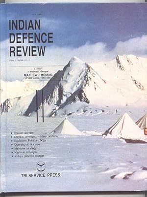 Immagine del venditore per INDIAN DEFENCE REVIEW. JULY 1989. venduto da Capricorn Books